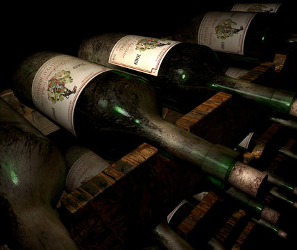old wine storage