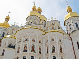 Obraz premium Temple in The Kievo-Pechora Monastery, Kiev.Ukraine