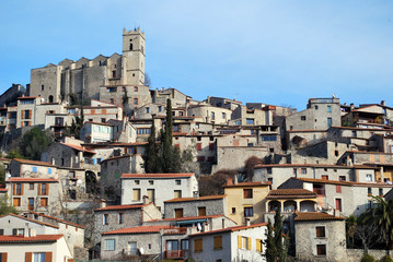 Le haut du Village d'Eus