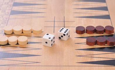 wooden board game