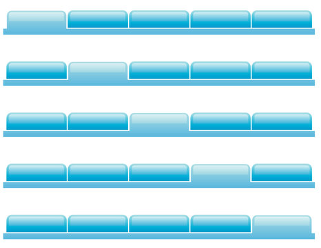 Navigation Website Tabs - Blank