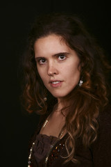 beautiful young woman