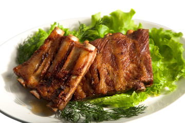 grilled meat