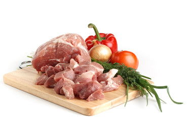 Meat with vegetables