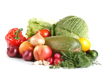 Still-life with vegetables
