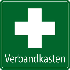 Obraz premium Verbandkasten