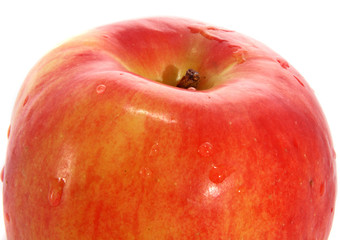 Background with an apple