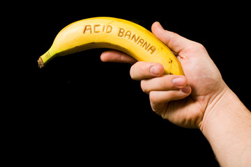 Acid banana gun