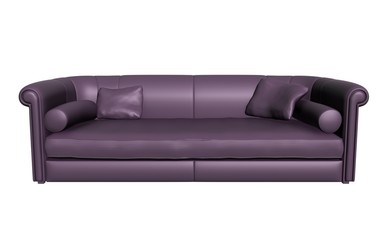 Furniture - Leather Couch