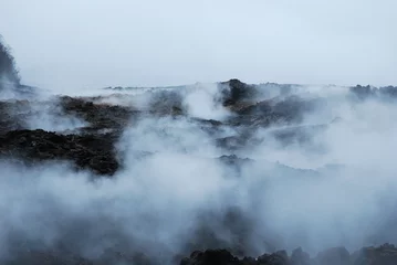 Papier Peint photo autocollant Volcan Piton de la Fournaise