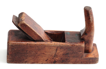 old wooden plane