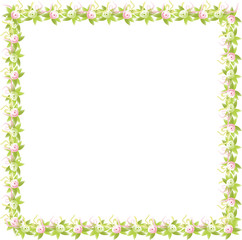 Bordure Florale