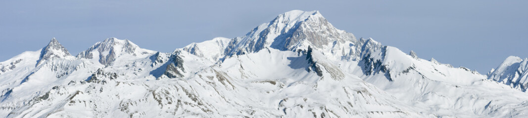 Fototapeta na wymiar Łańcuch Mont Blanc