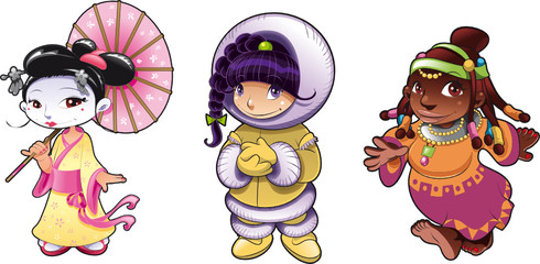 Naklejka premium Historical characters - 2