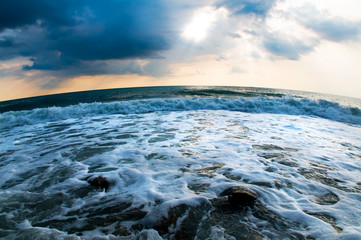 Background of a surface of water.