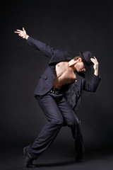 modern style dancer
