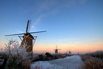 Dutch windmills
