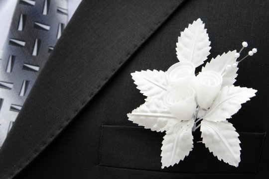 Bridegroom And Buttonhole