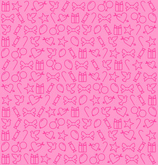 Love pattern texture #1