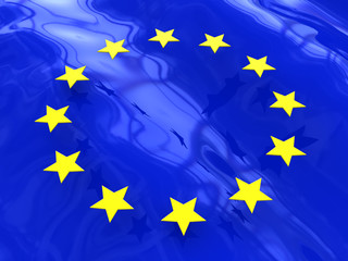 abstract euro flag