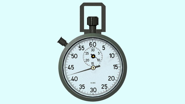 Stopwatch exploding