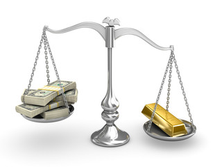 US Dollar vs Gold