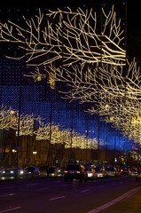 madrid christmas night
