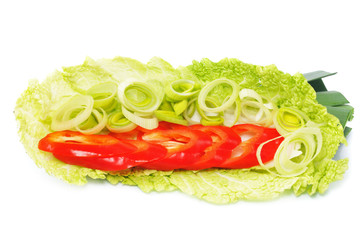 big pepper with onion
