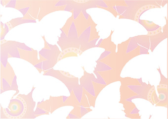 Fototapeta na wymiar Schmetterling Vektor Illustration