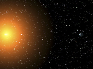 Obraz na płótnie Canvas Sonnensystem 090121