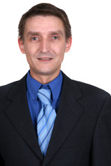 Portrait of a smiling young businessman