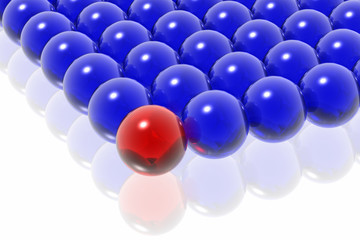 red leadership of business team