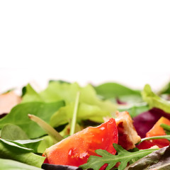Tomato Closeup in Salad