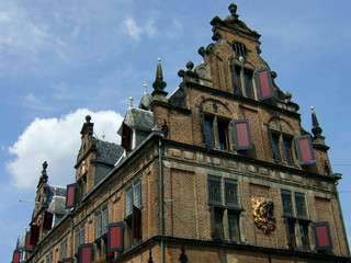 Fototapeta na wymiar De Waag ( erbaut 1612 ) Nijmwegen / Niederlande
