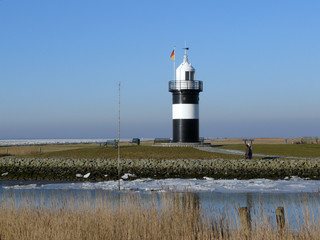 winterliche Küstenlandschaft