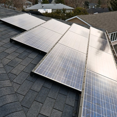 Photovoltaic Panels on Roof