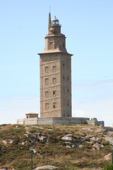Obraz premium Torre de Hércules, Faro