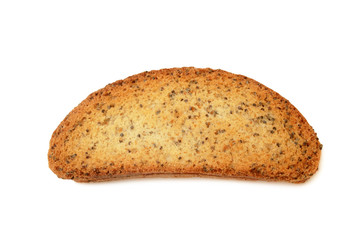 Cracker isolated on white.