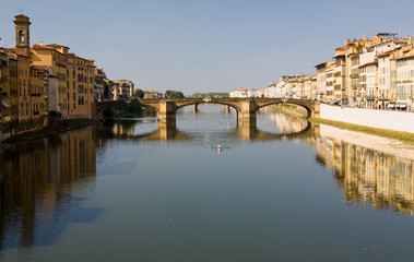 Fototapeta na wymiar Florence Bridge