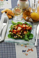 Insalata d astice con verdure - Secondi di pesce del veneto