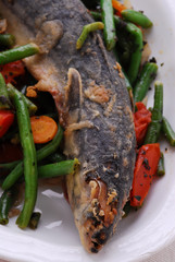 Sgombro con fagiolini - Secondi di pesce