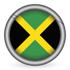 Jamaica flag button
