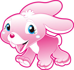 Baby Pink Rabbit