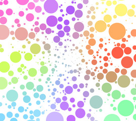 disco - colorful abstract background of circles