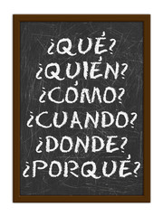 Obraz premium BLACKBOARD