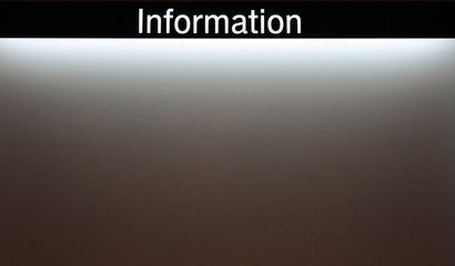 Informationsschaufenster