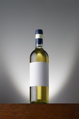 Weißweinflasche