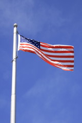 amerikanische Stars und Stripes Flagge