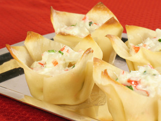 Crab Rangoon Platter
