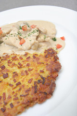 zürcher geschnetzeltes swiss style sauteed tender sliced veal